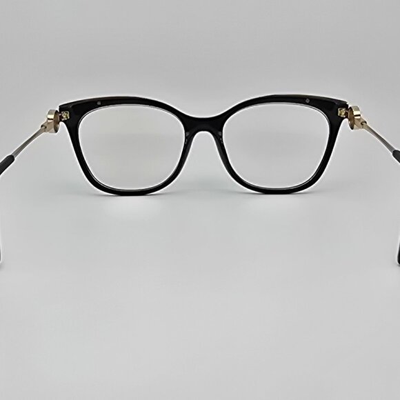 Michael Kors MK4076U 3332 Rome Gloss Black Gold Cat Eye Eyeglasses Frame 54mm - Picture 4 of 12